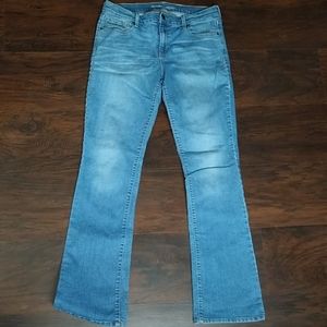 Old Navy Original Diva Bootcut Blue Jeans 8 Long